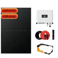 Solar System inkluderer inverter batteri